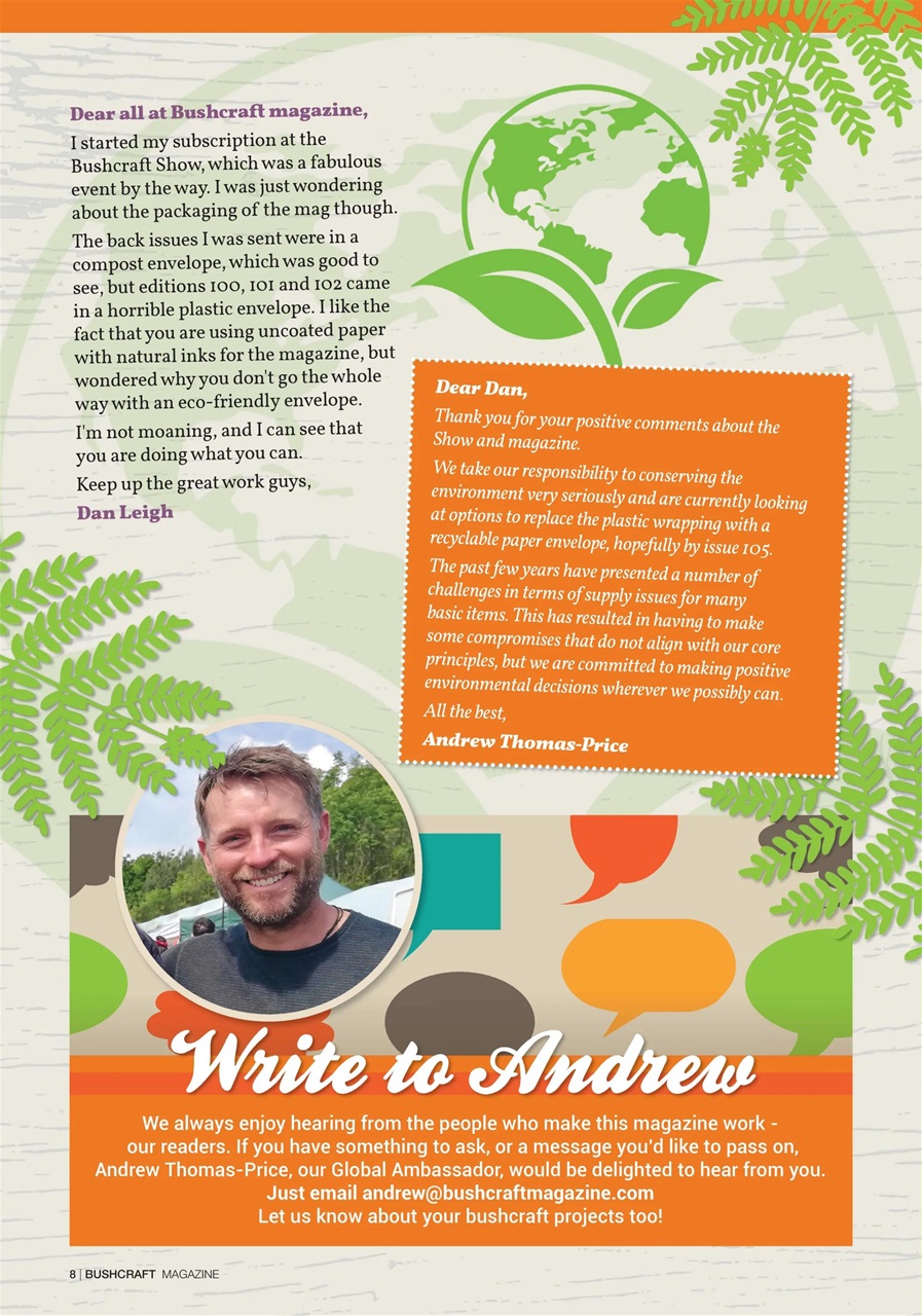 Bushcraft & Survival Skills Magazine Preview Pages