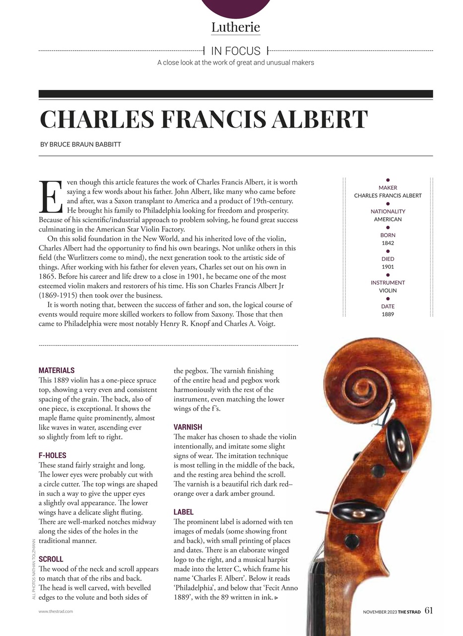 The Strad Preview Pages