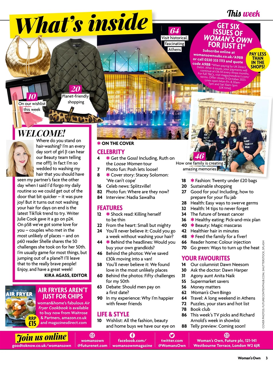 Woman's Own Preview Pages