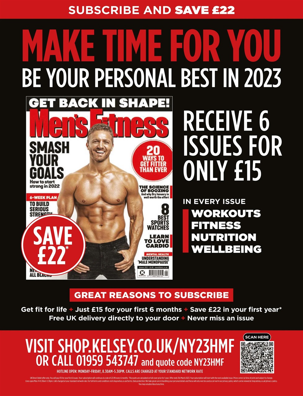 Men’s Fitness Guides Preview Pages