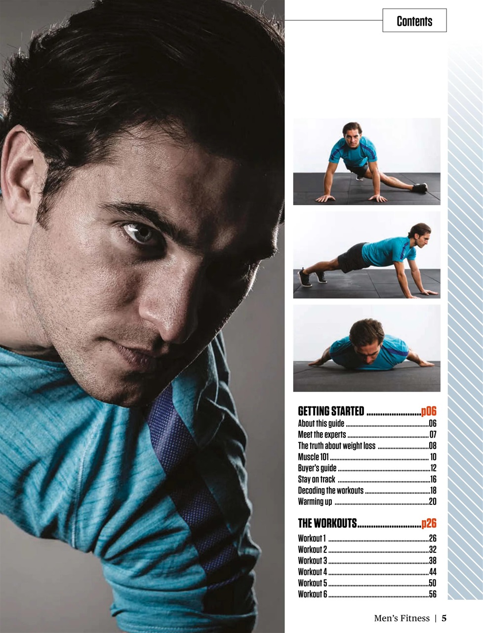 Men’s Fitness Guides Preview Pages