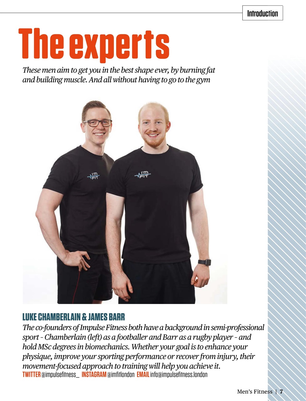 Men’s Fitness Guides Preview Pages