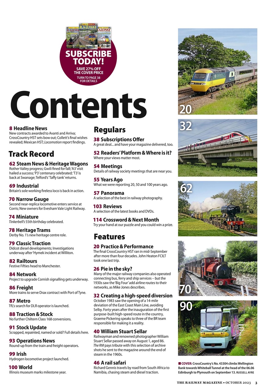 Railway Magazine Preview Pages