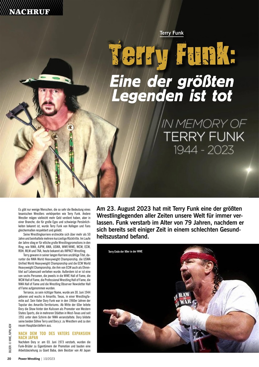 Power-Wrestling Preview Pages