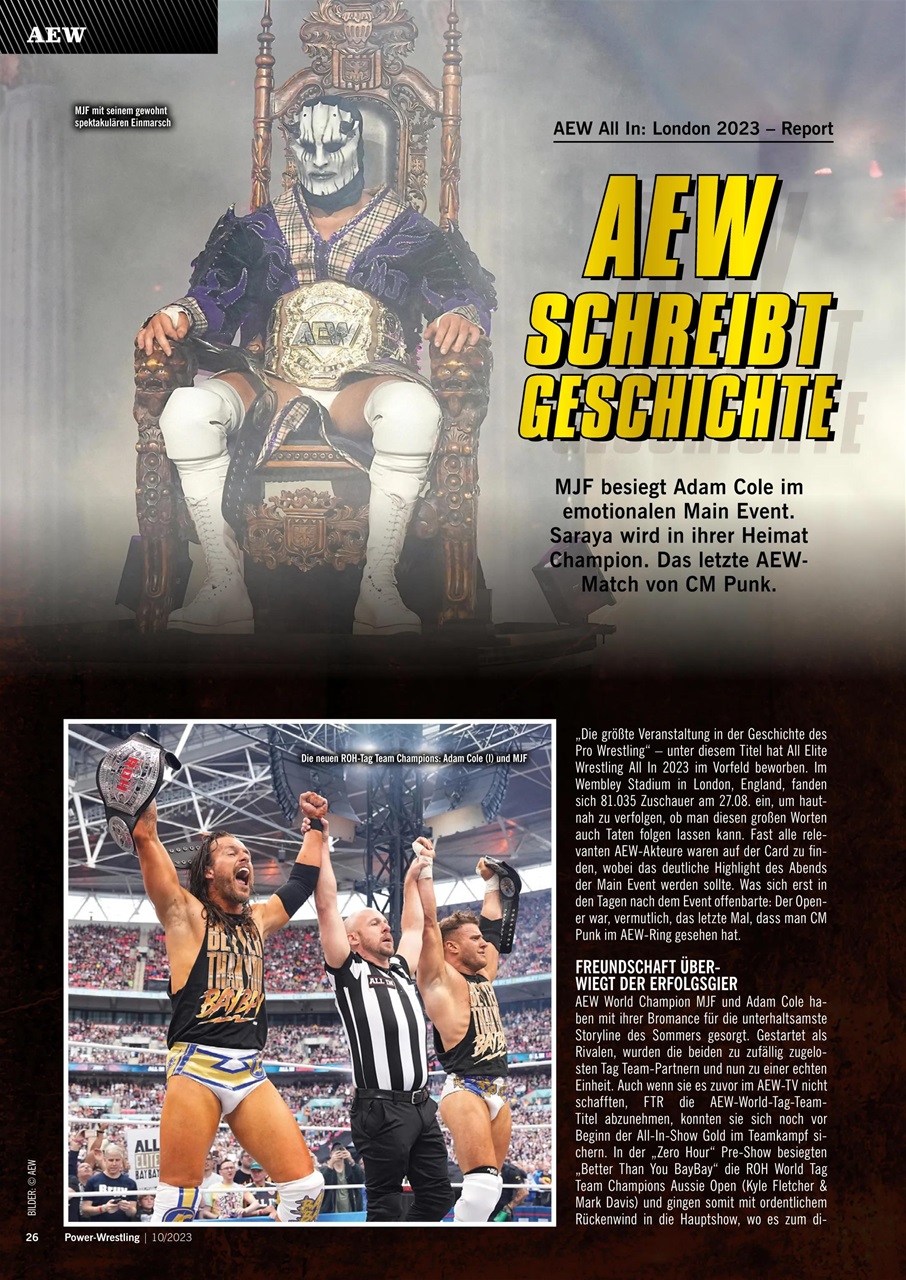 Power-Wrestling Preview Pages