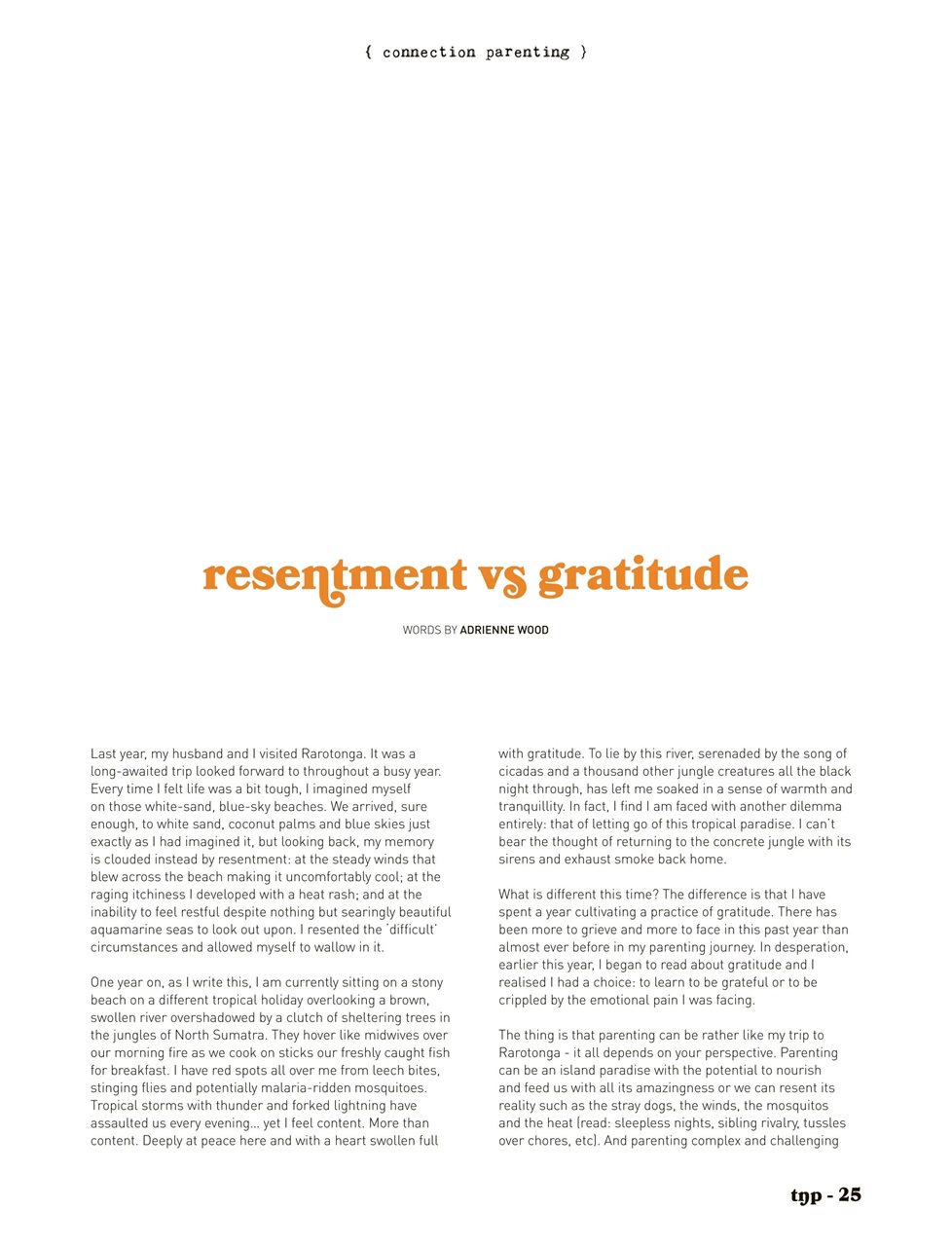 The Natural Parent Magazine Preview Pages