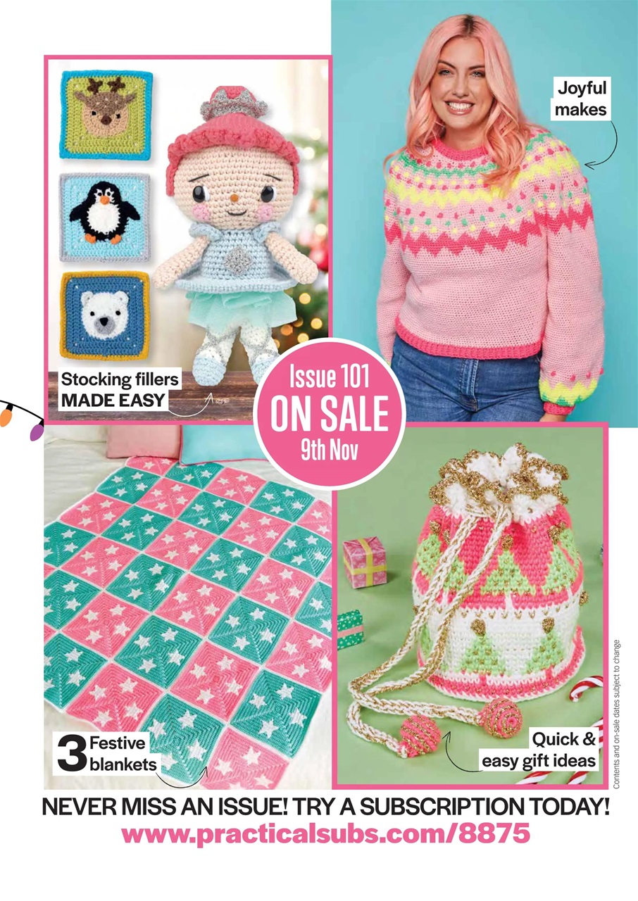 Crochet Now Magazine Preview Pages