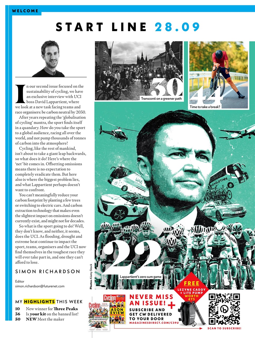 Cycling Weekly Preview Pages