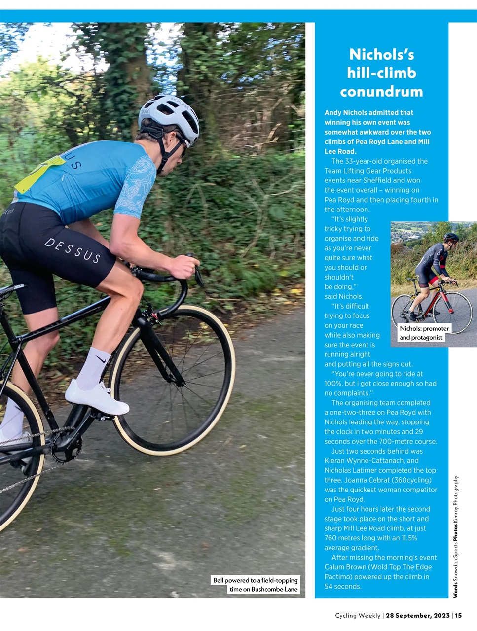 Cycling Weekly Preview Pages