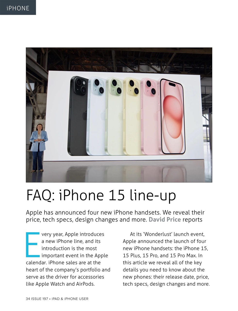 iPad and iPhone User Preview Pages