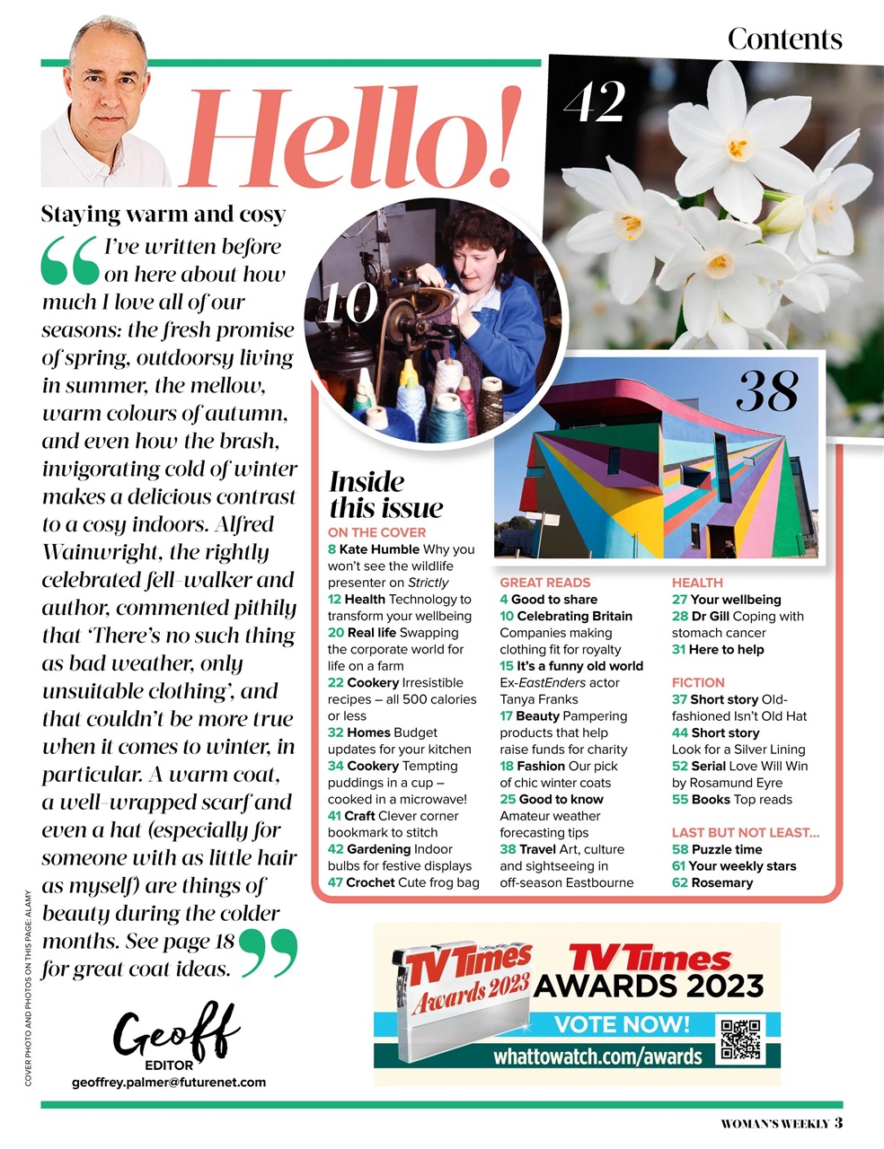 Woman's Weekly Preview Pages