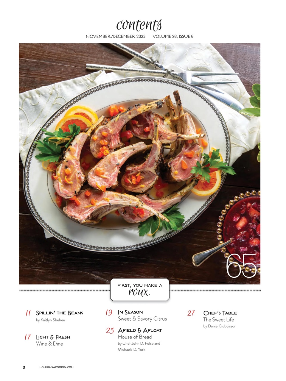 Louisiana Cookin’ Preview Pages