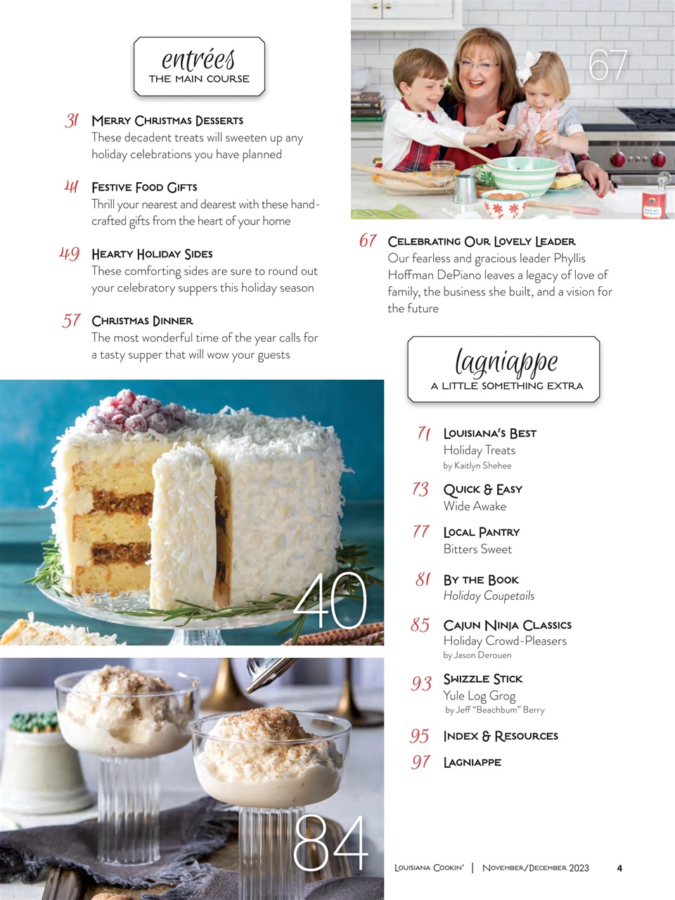 Louisiana Cookin’ Preview Pages