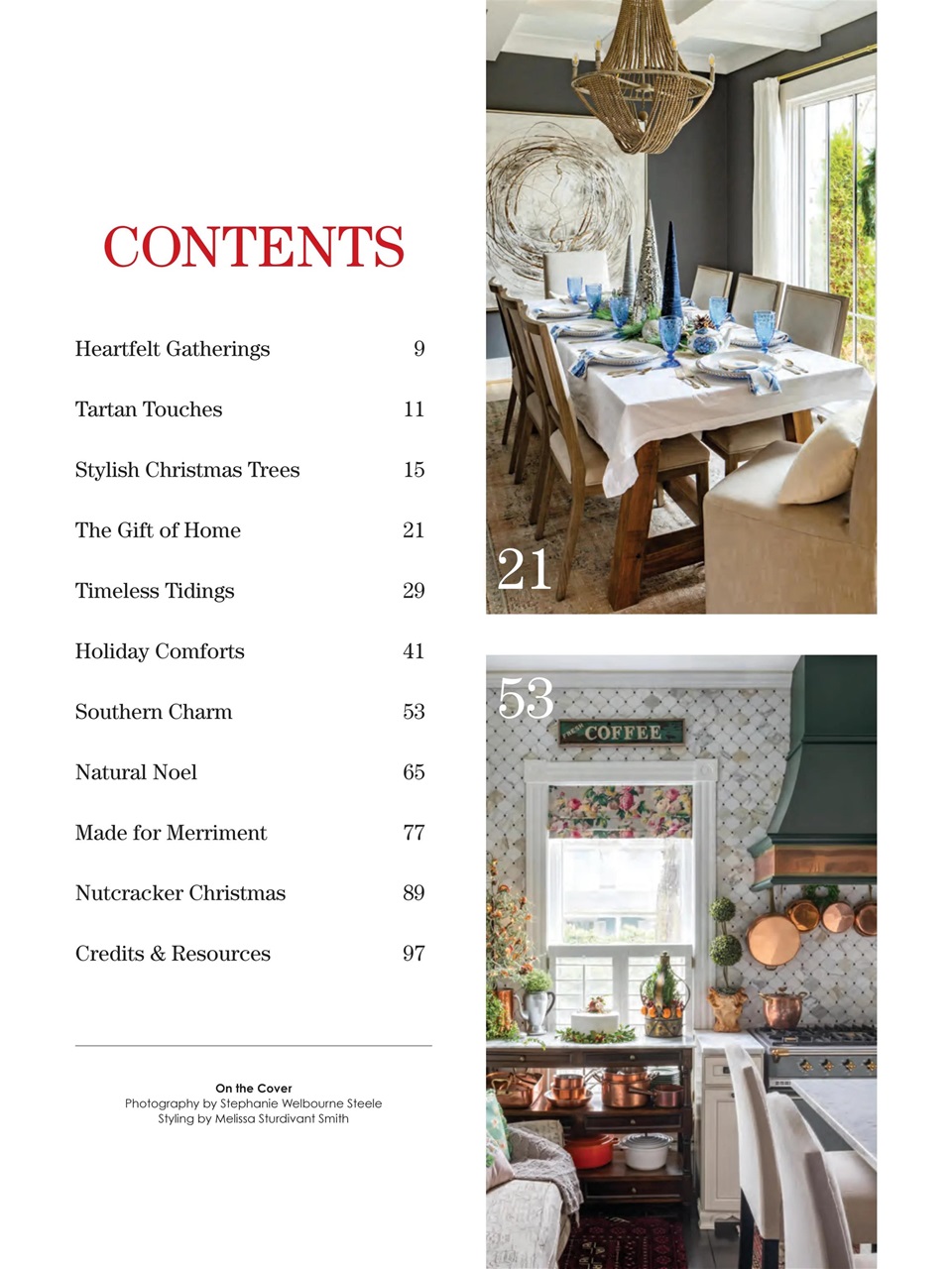 The Cottage Journal Preview Pages