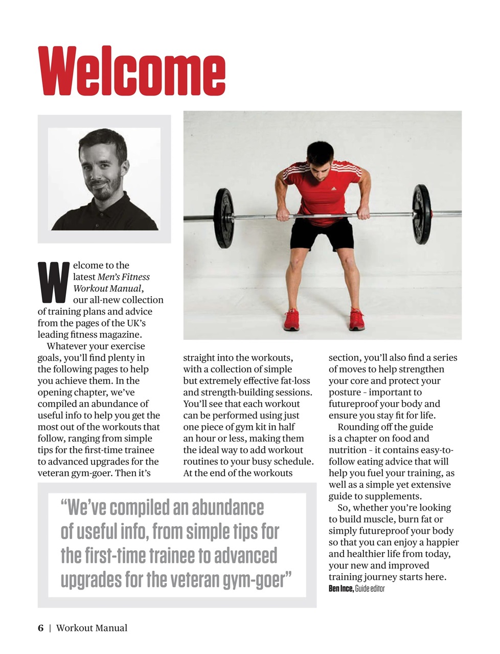 Men's Fitness Preview Pages