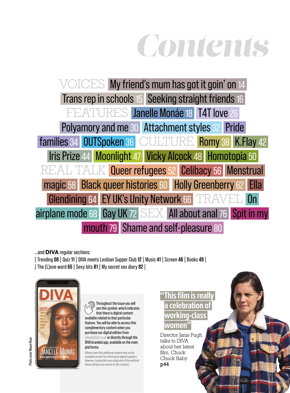 DIVA Magazine Preview Pages