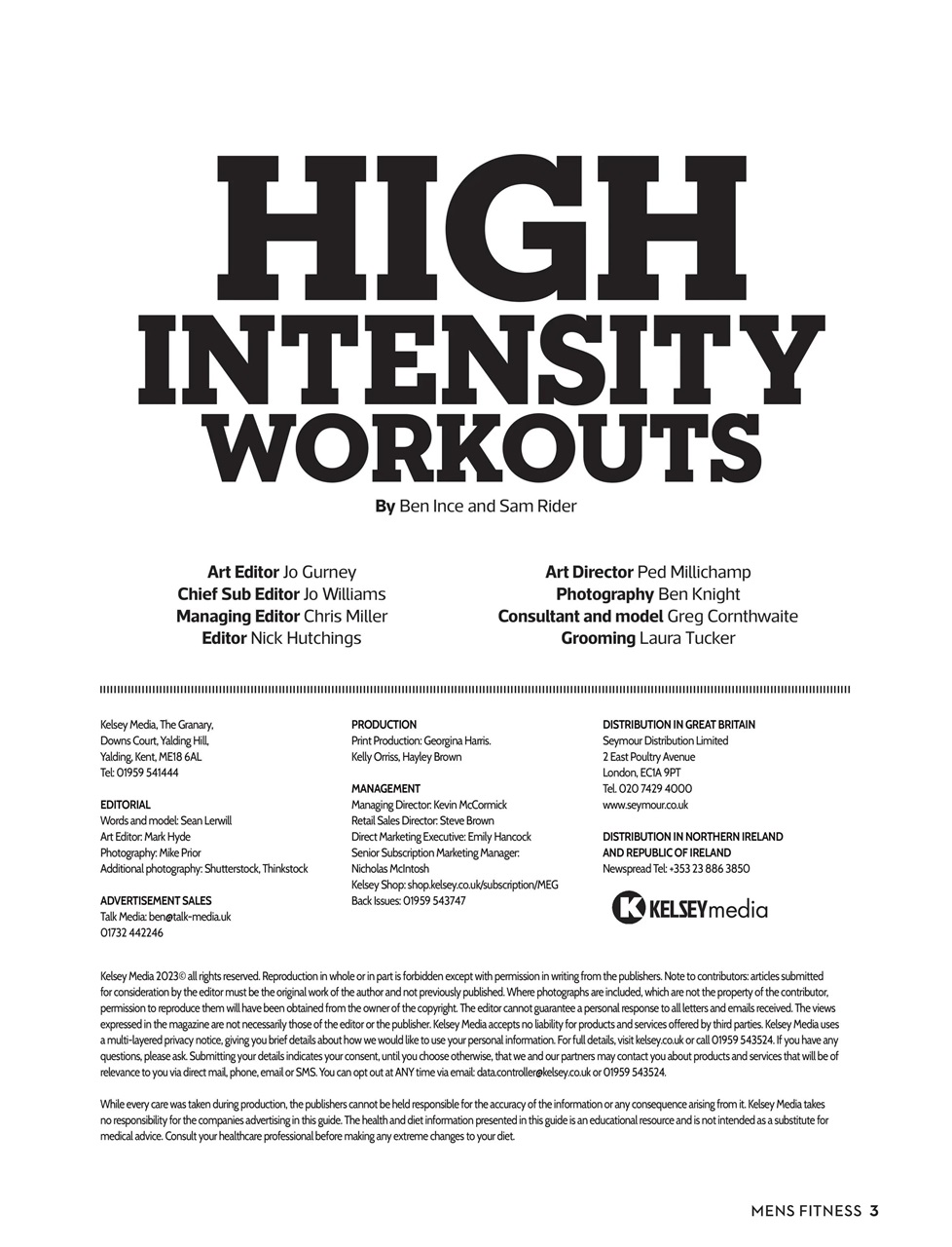 Men's Fitness Preview Pages