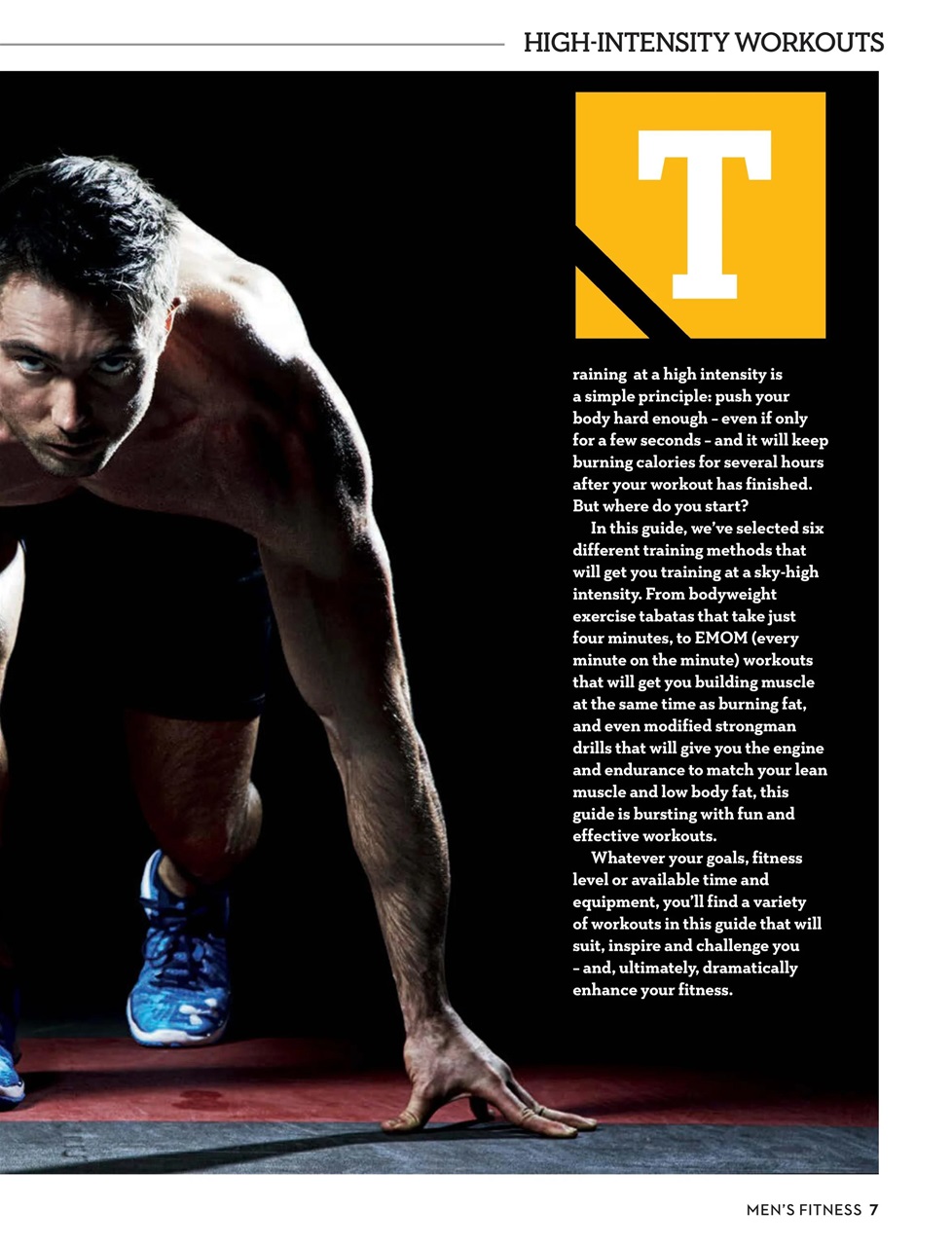 Men's Fitness Preview Pages