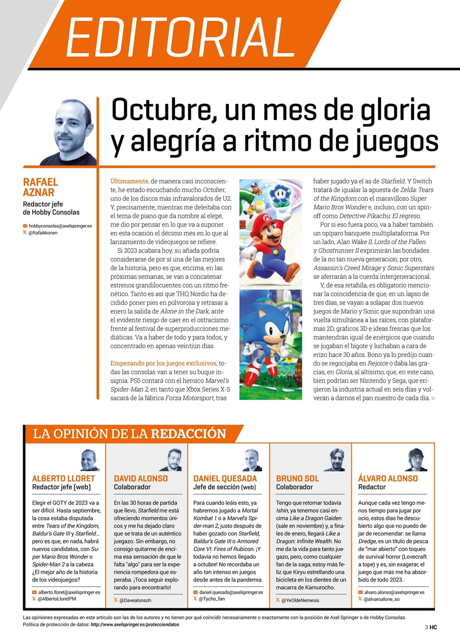 Hobby Consolas Preview Pages