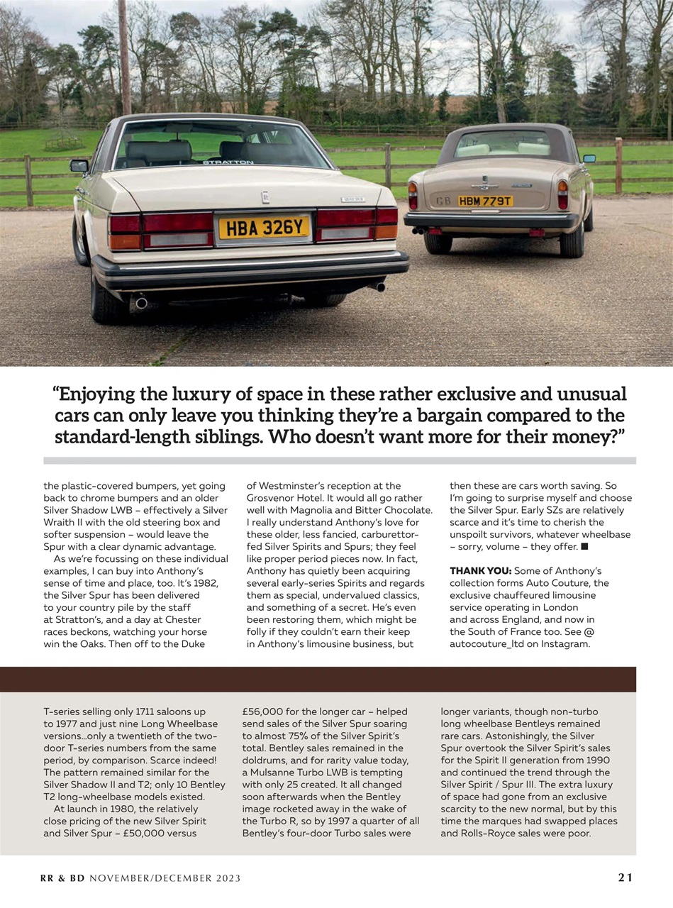 Rolls-Royce & Bentley Driver Preview Pages