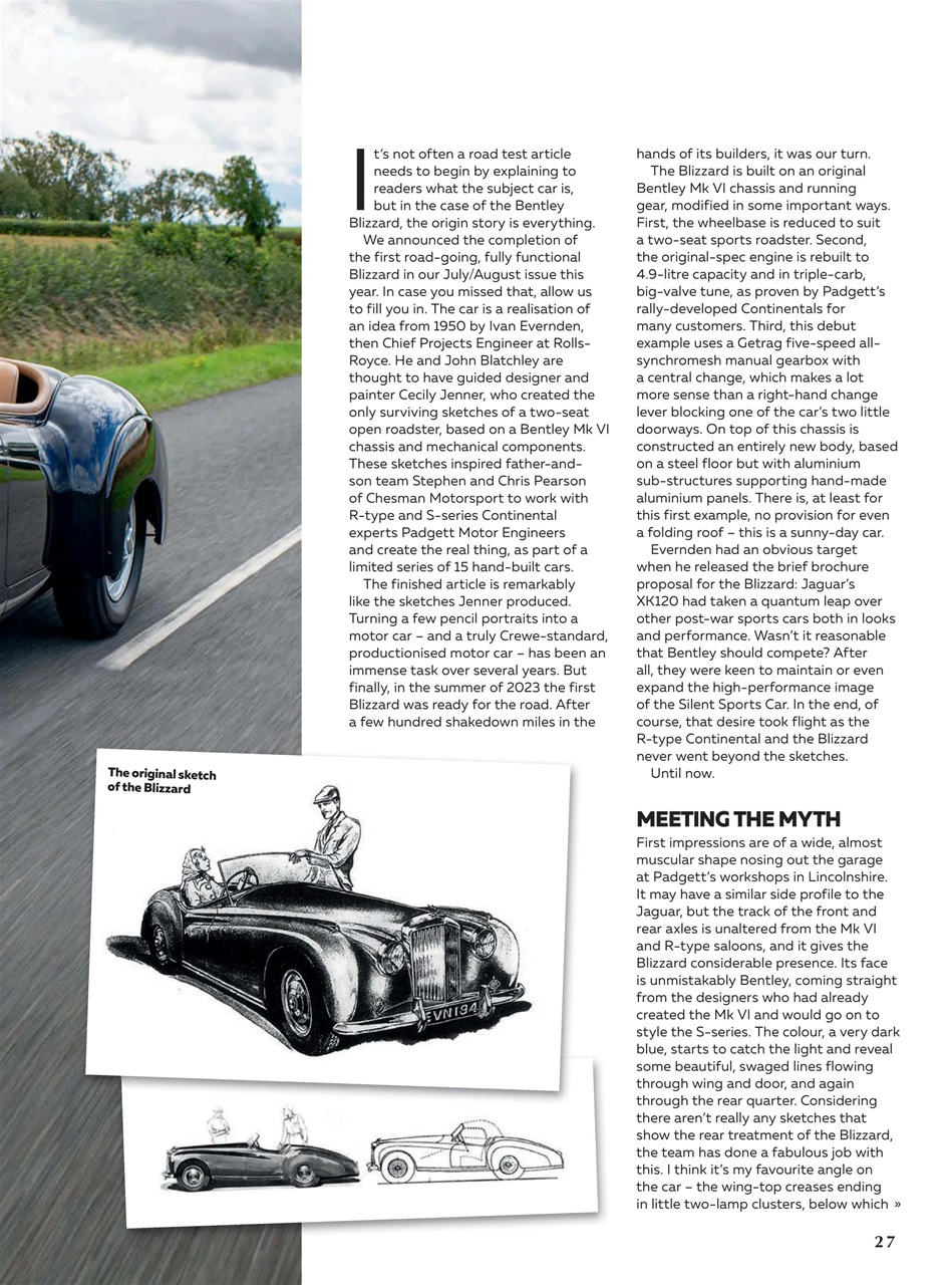 Rolls-Royce & Bentley Driver Preview Pages