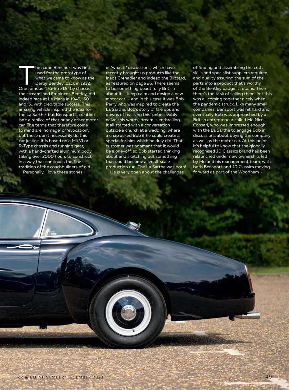 Rolls-Royce & Bentley Driver Preview Pages