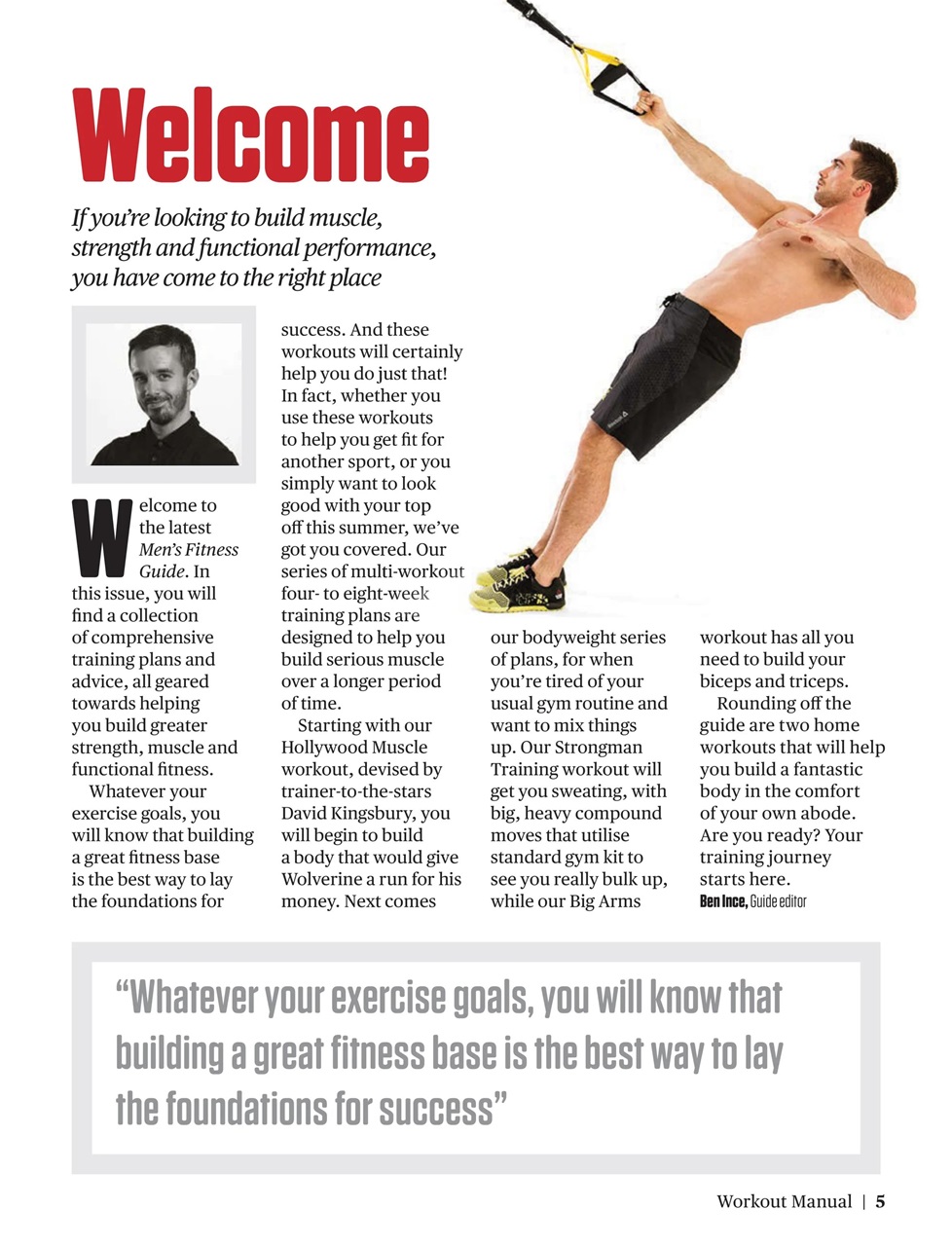 Men's Fitness Preview Pages