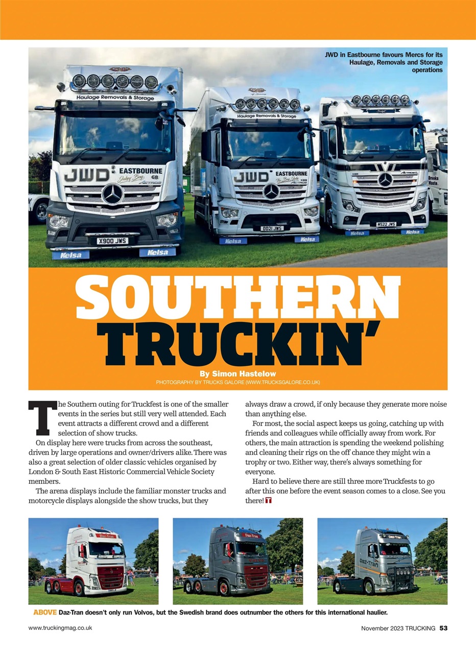 Trucking Magazine Preview Pages