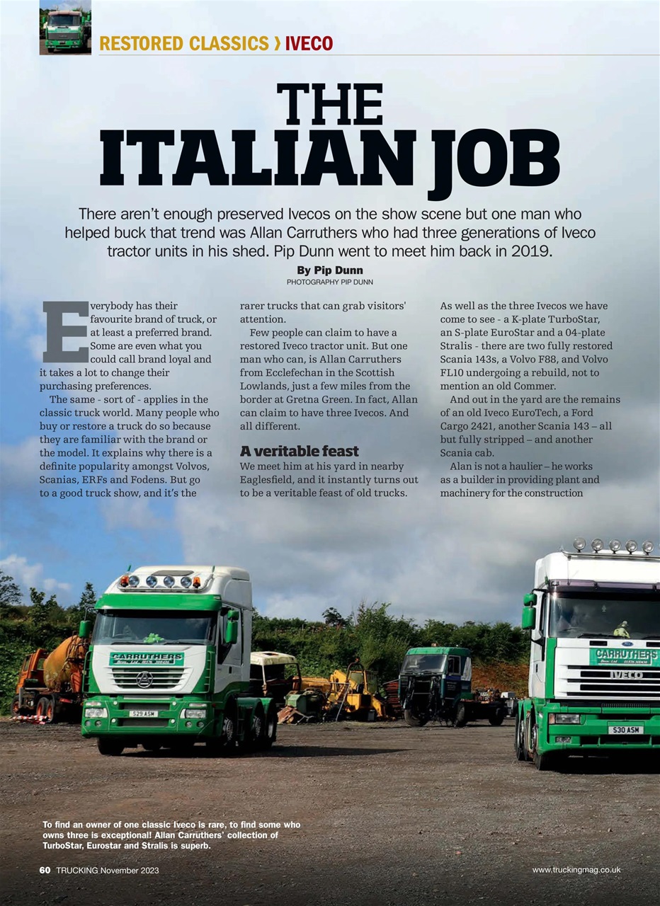 Trucking Magazine Preview Pages