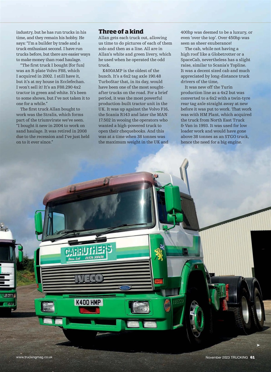 Trucking Magazine Preview Pages