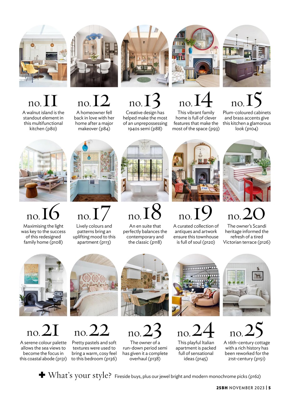 25 Beautiful Homes Preview Pages