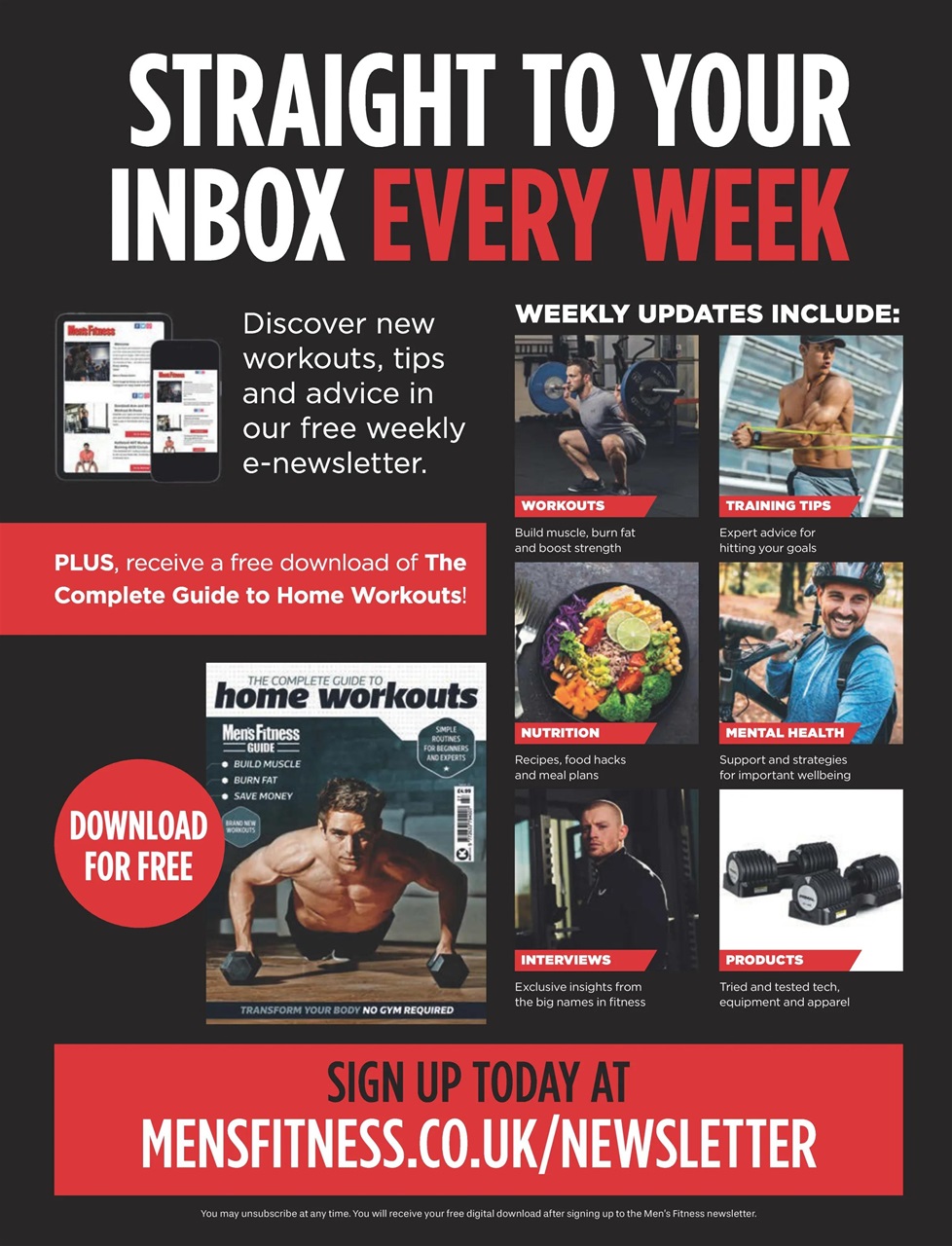 Men's Fitness Preview Pages