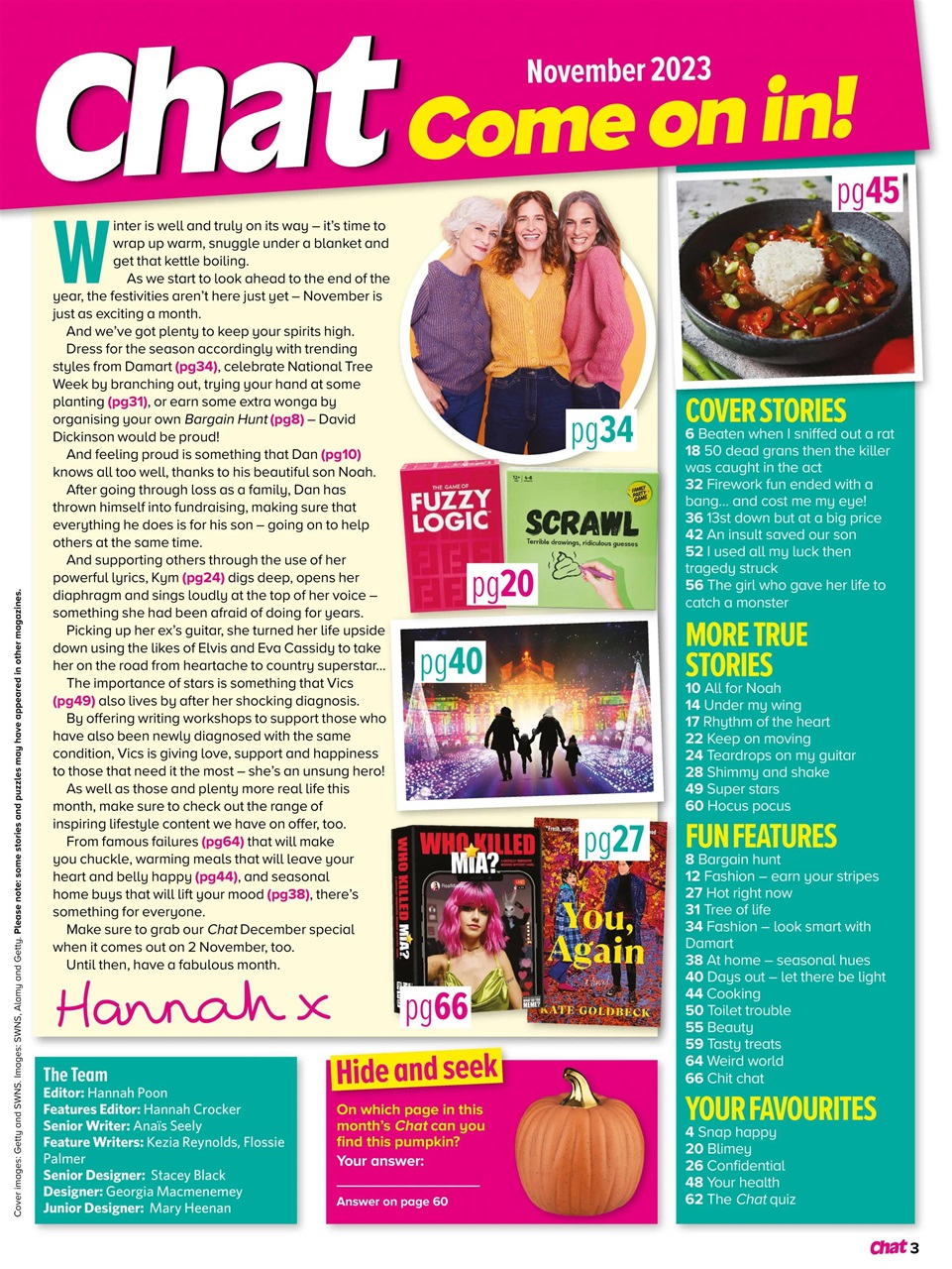 Chat Specials Preview Pages