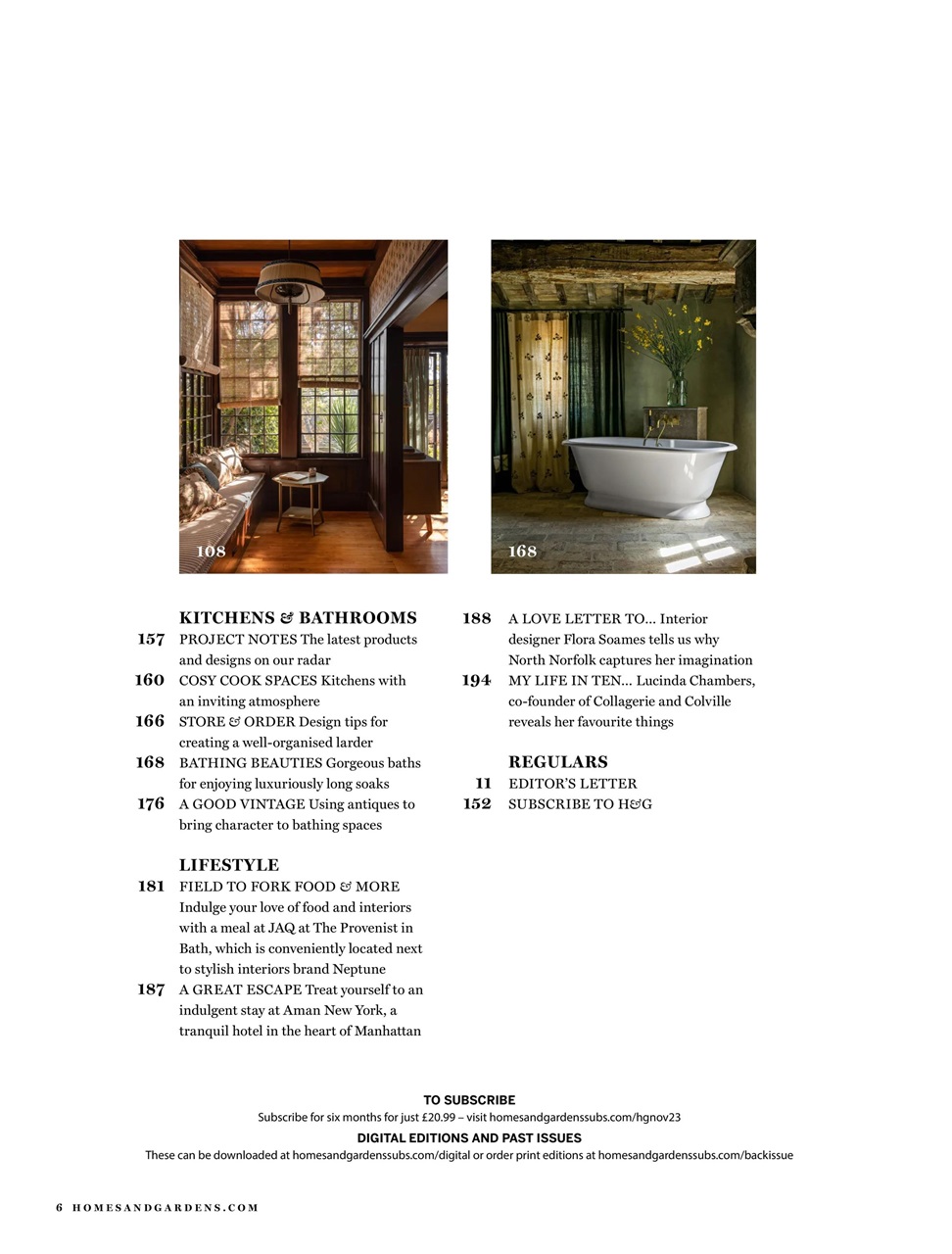 Homes & Gardens Preview Pages