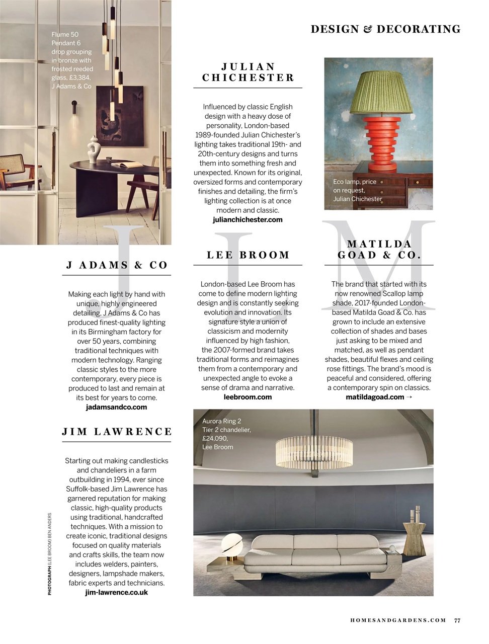 Homes & Gardens Preview Pages