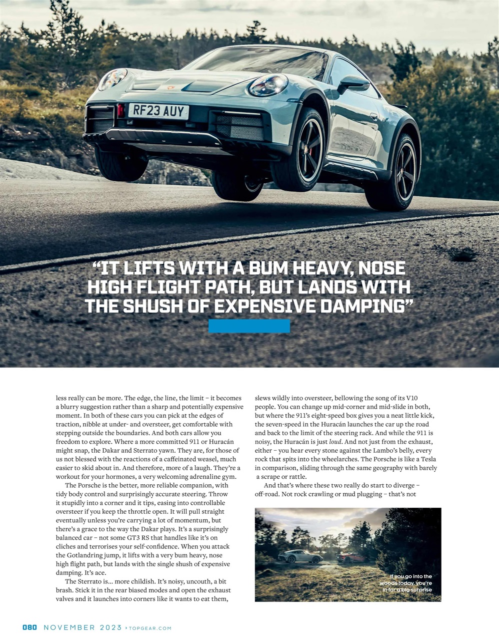 BBC Top Gear Magazine Preview Pages
