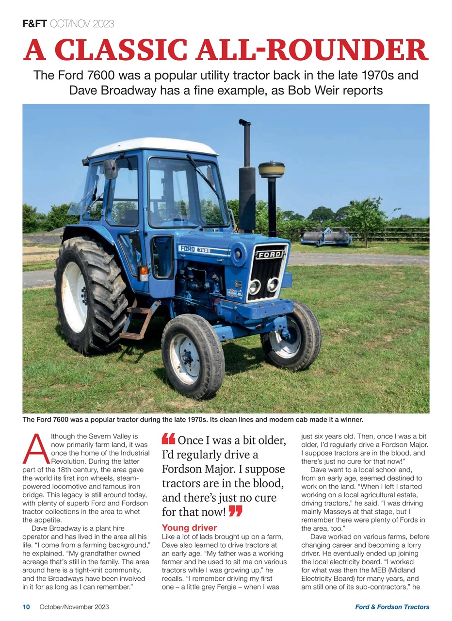 Ford & Fordson Preview Pages