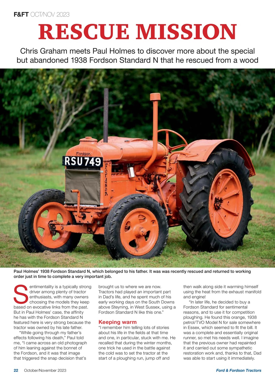 Ford & Fordson Preview Pages