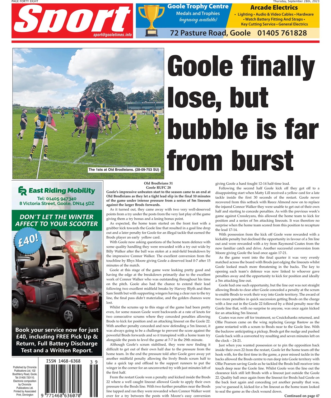 Goole Times Preview Pages
