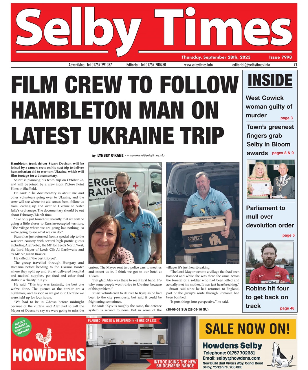 Selby Times Preview Pages