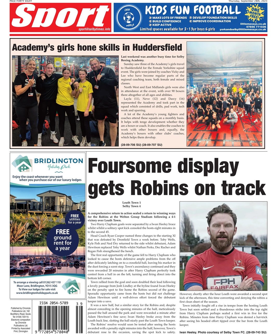 Selby Times Preview Pages