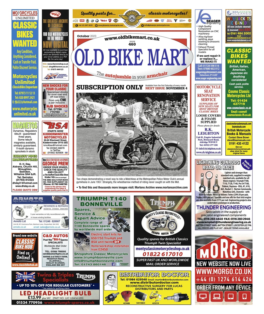Old Bike Mart Preview Pages