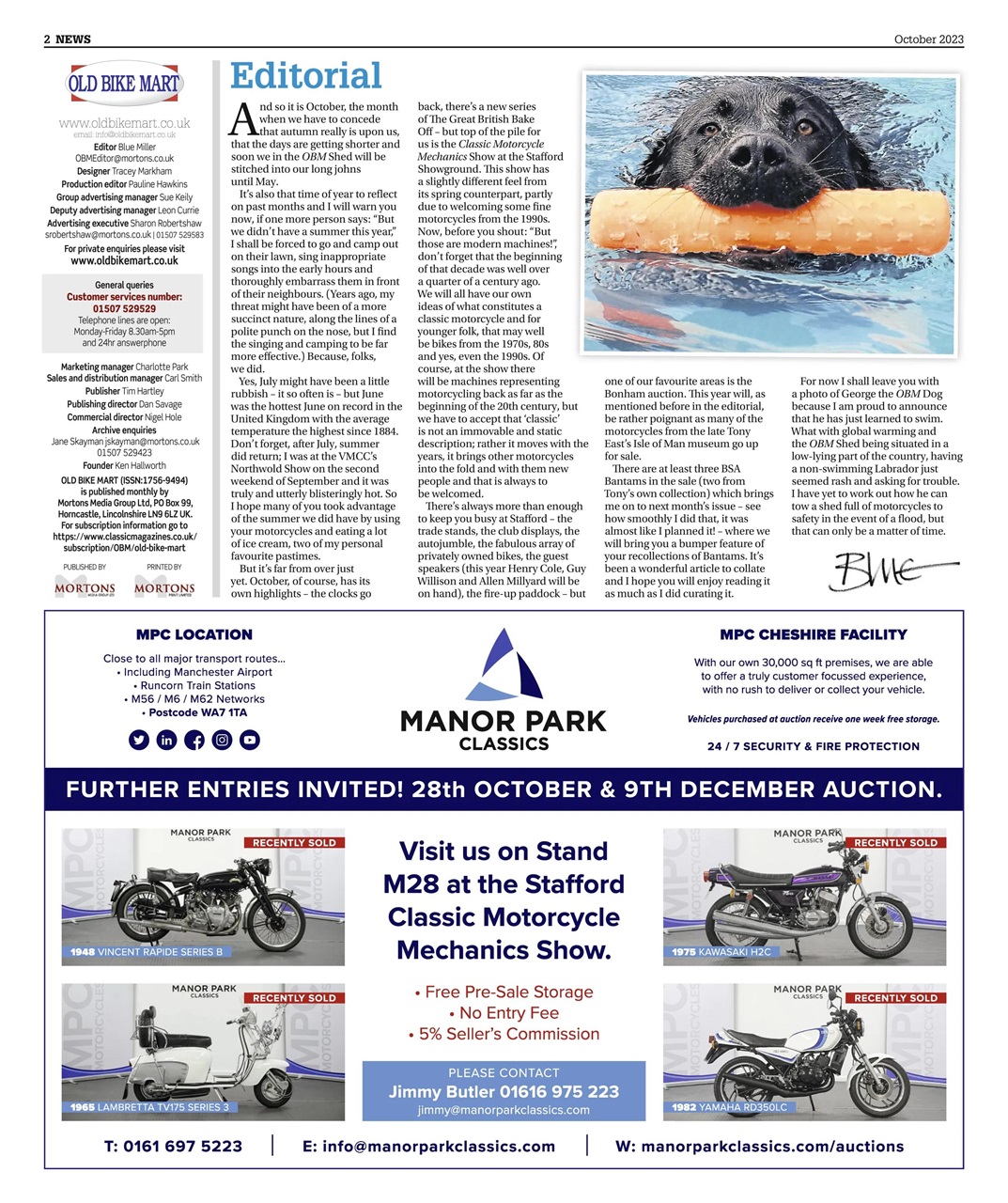 Old Bike Mart Preview Pages