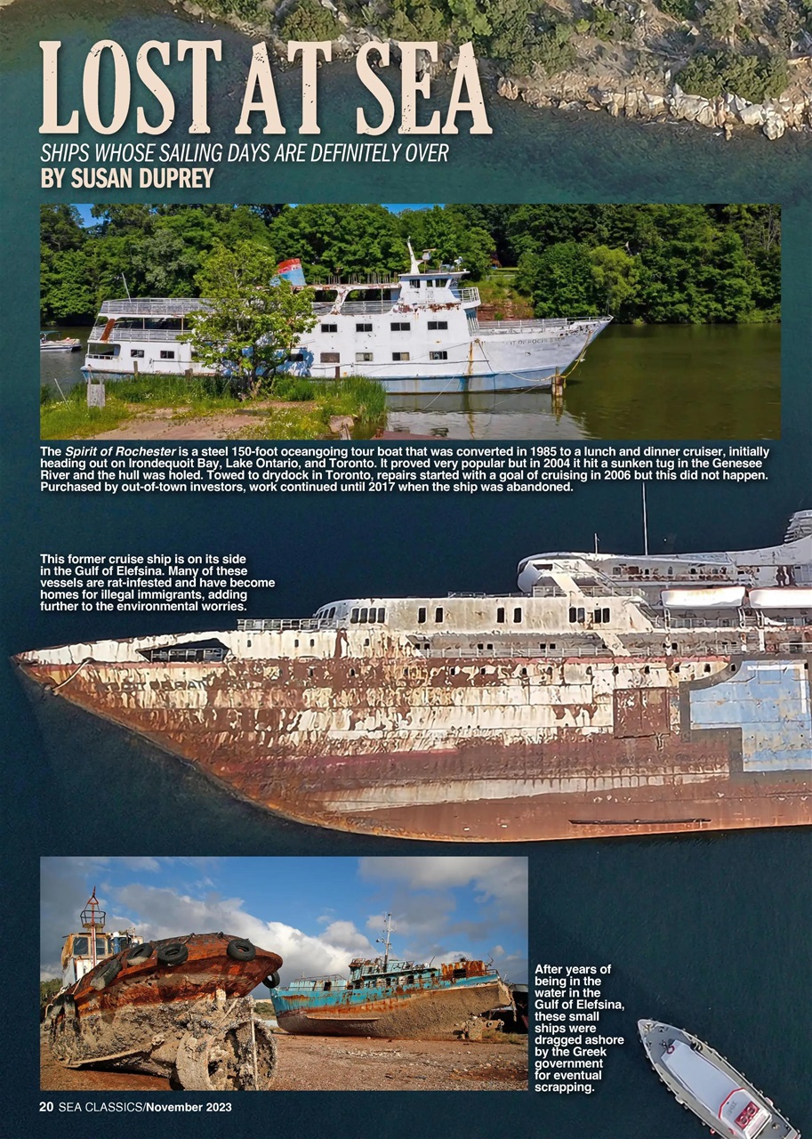 Sea Classics - Where History Sets Sail Preview Pages