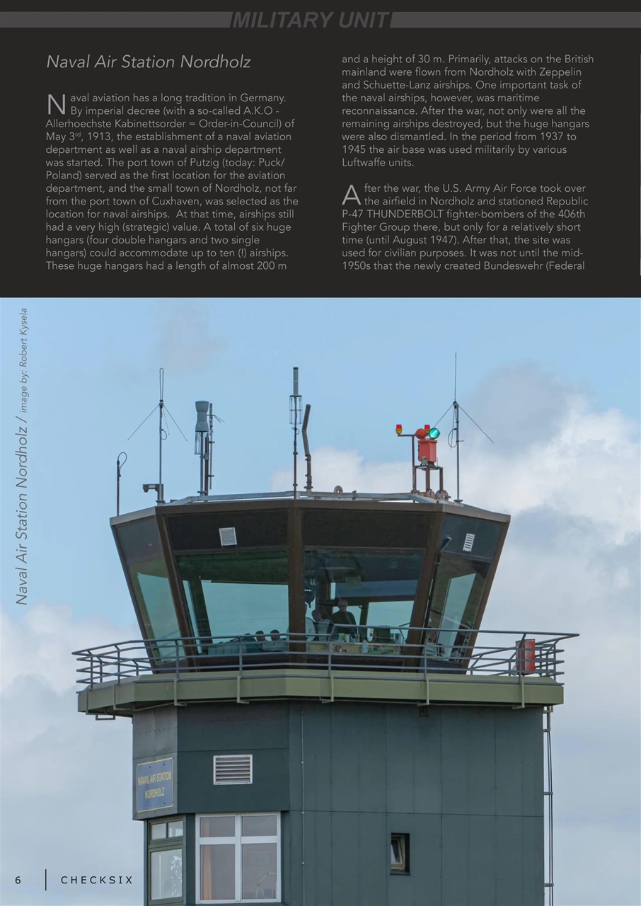 CHECKSIX - The Military Aviation Journal Preview Pages