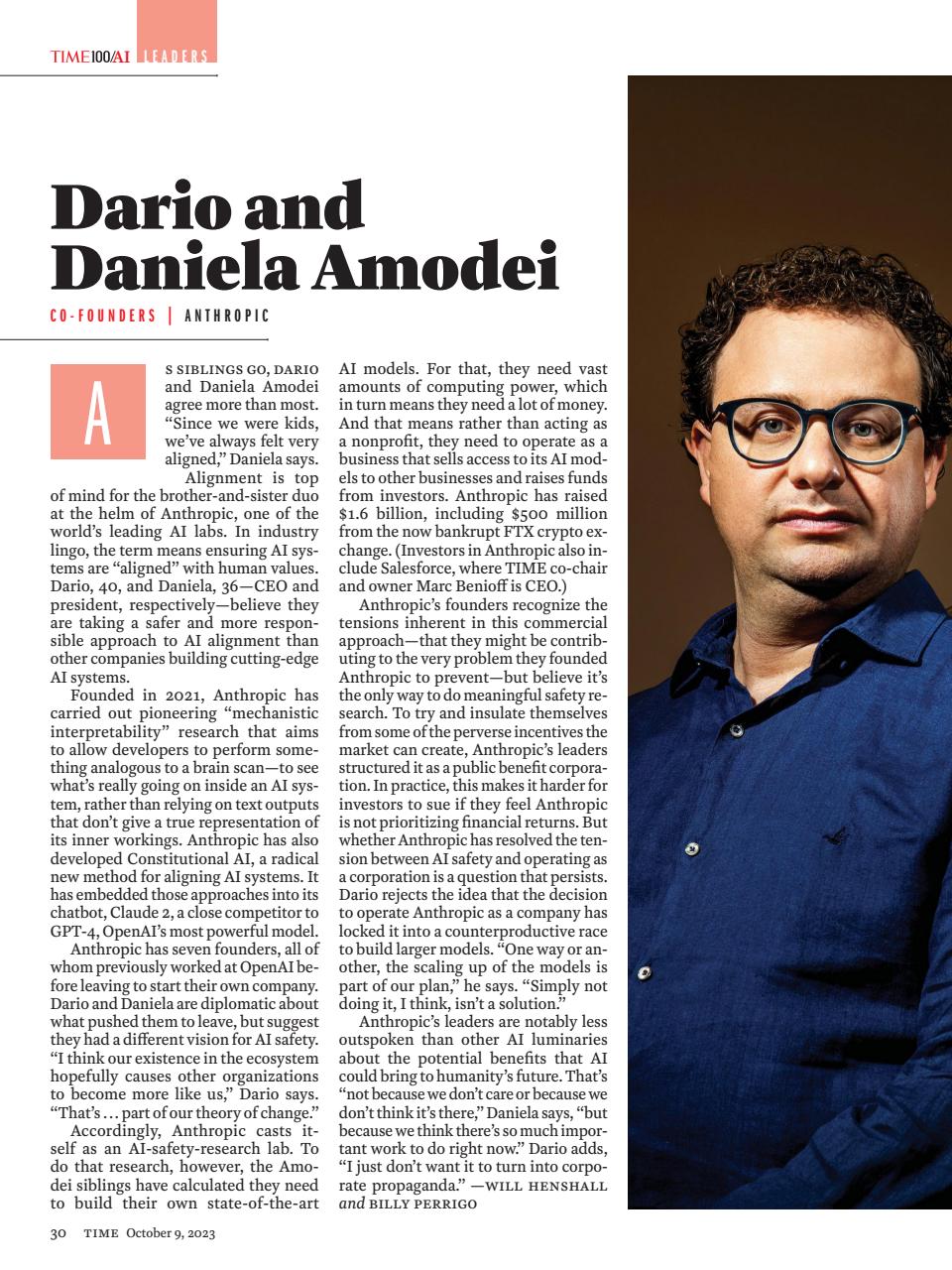 TIME Magazine Europe Preview Pages