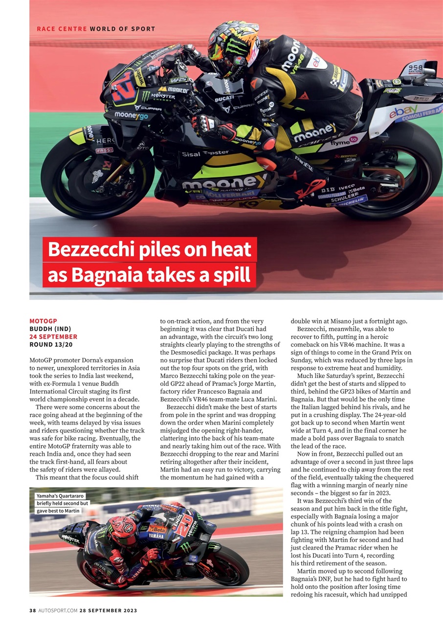 Autosport Preview Pages