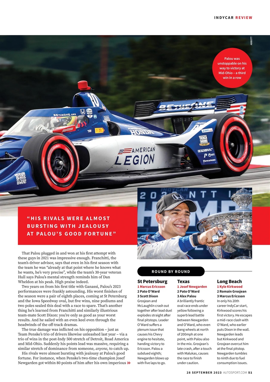 Autosport Preview Pages