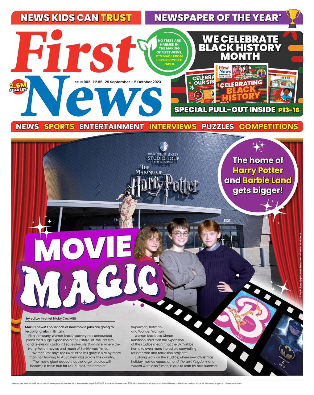 First News Preview Pages