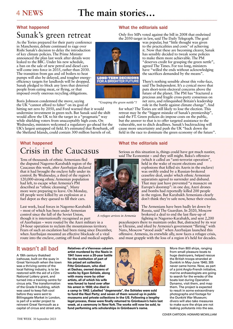 The Week Preview Pages